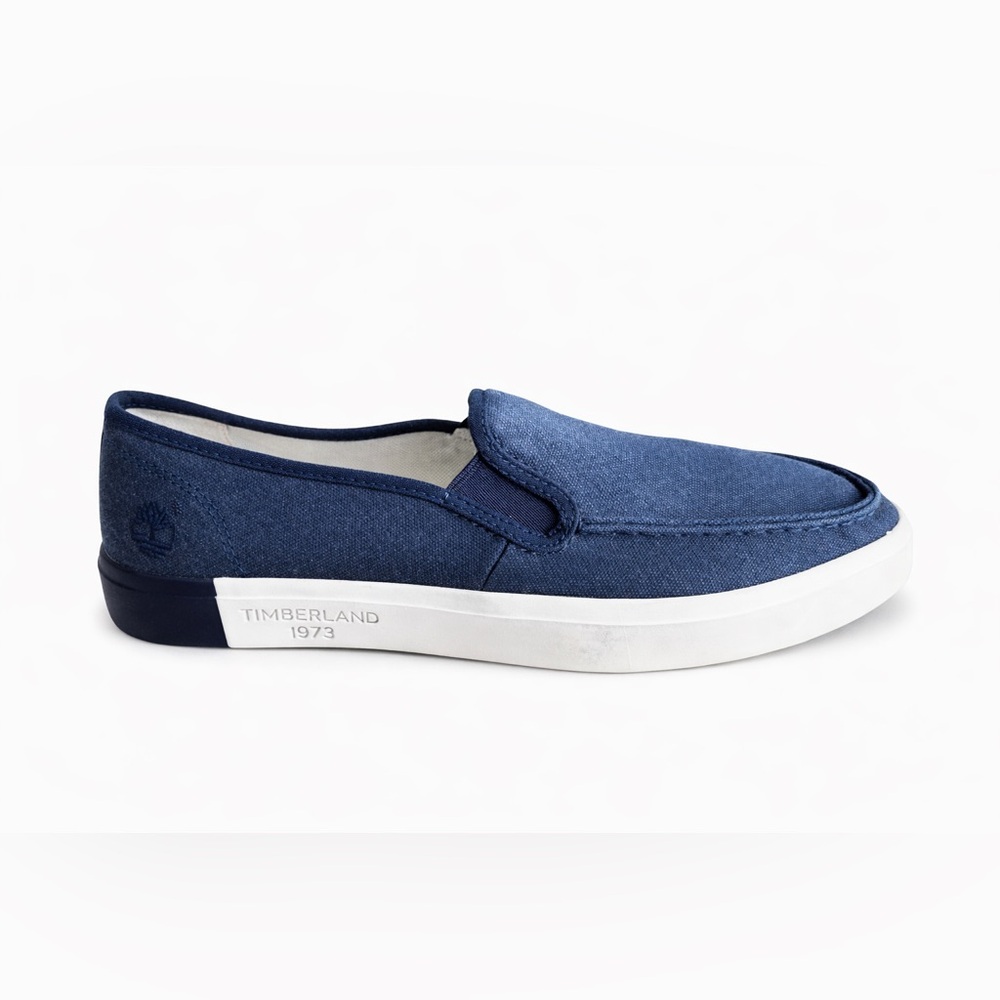 Timberland Newport Bay Canvas Slip-On Loafers Men’s 8 Casual Shoes NEW No Tags - Picture 3 of 6